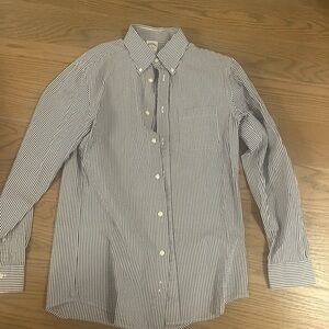 Brooks Brothers Milano Men's Striped Button Down Shirt